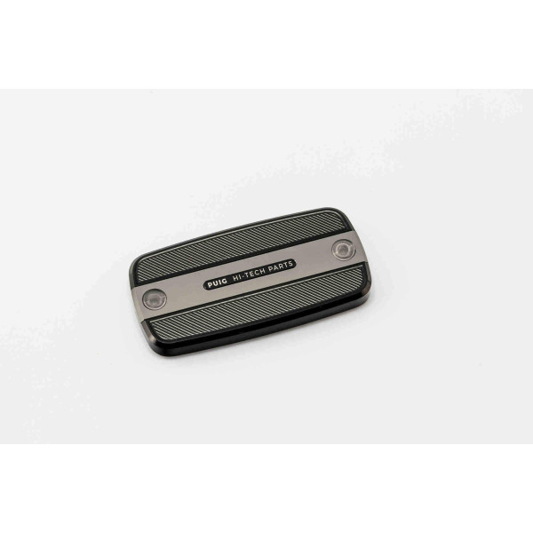 Puig Puig clutch fluid reservoir cover | silver | various honda models
